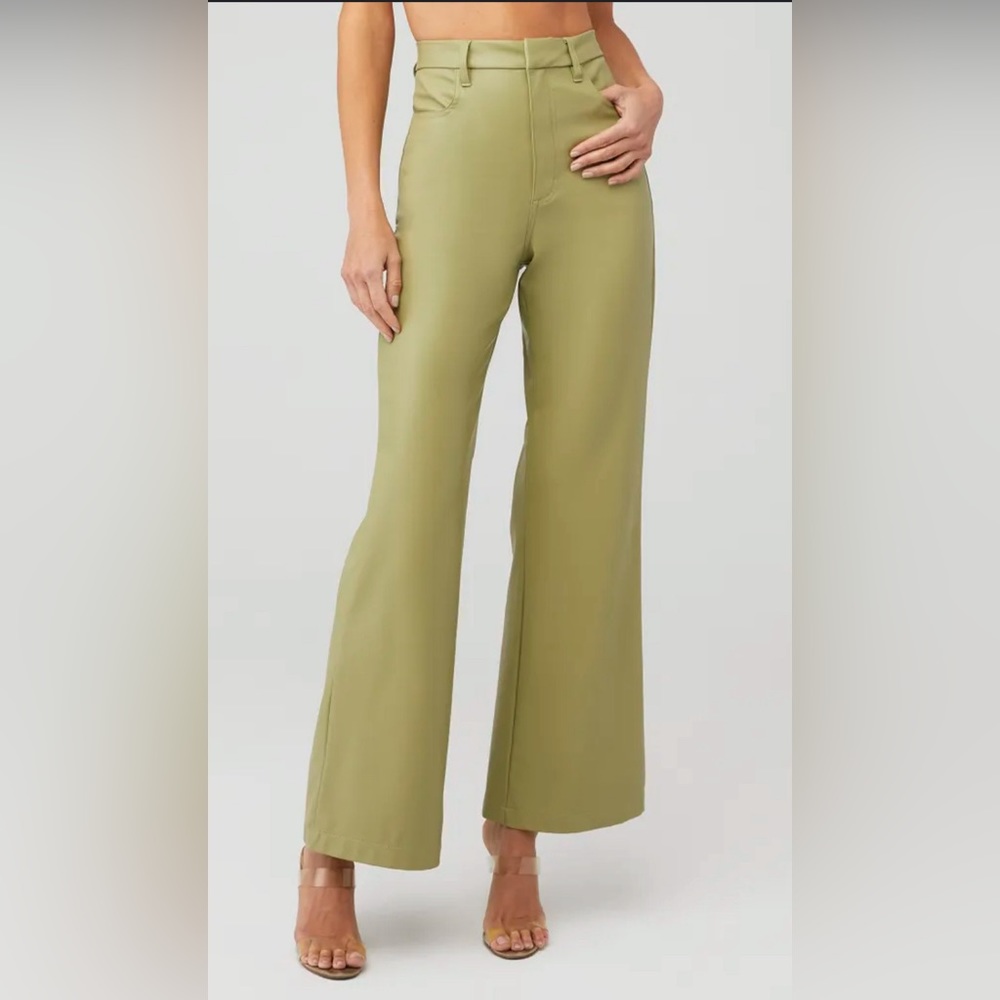 SHOW ME YOUR MUMU
TRIBECA FAUX LEATHER TROUSER